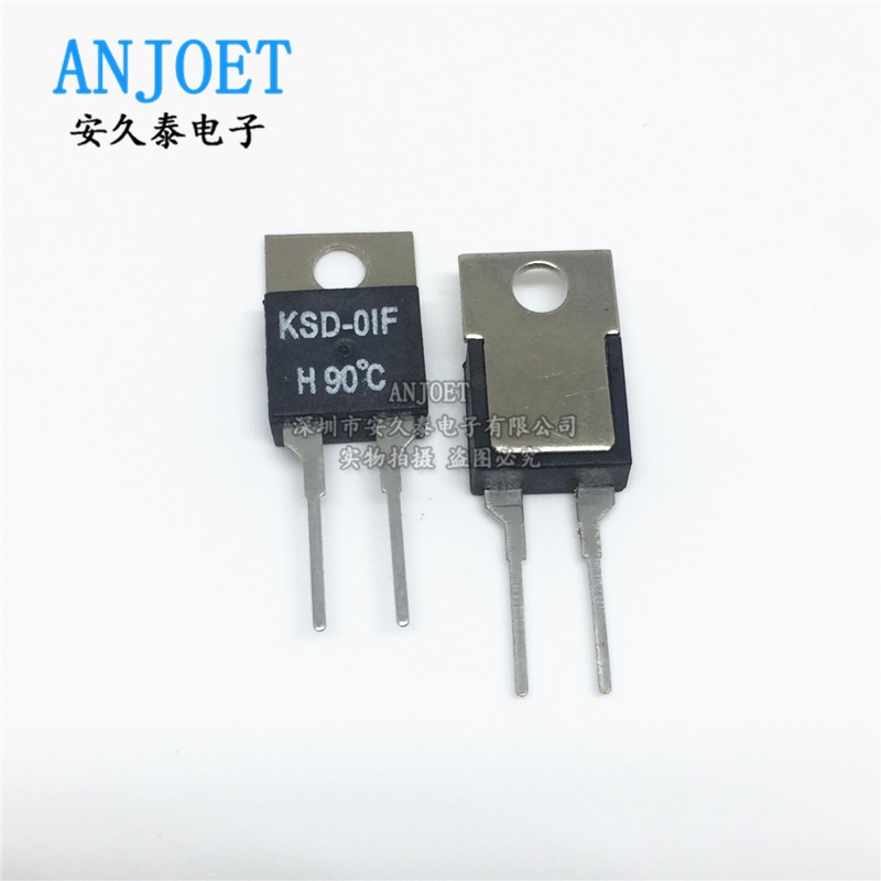 KSD-01F温控开关 40~150度 温控器温度继电器 热保护器 常开常闭