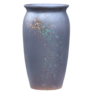 九尾狐特大高筒悬崖缺口切口粗陶土陶清仓法师大老桩多肉植物花盆