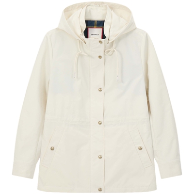 滨波女士中长款连帽外套