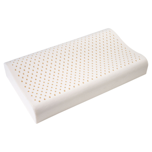 金橡树儿童乳胶枕 泰国天然乳胶波浪高低枕幼儿颈椎枕枕芯