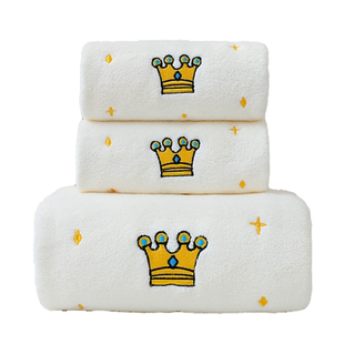 浴巾女家用比纯棉吸水男款速干非全棉裹巾可穿可裹大人毛巾三件套