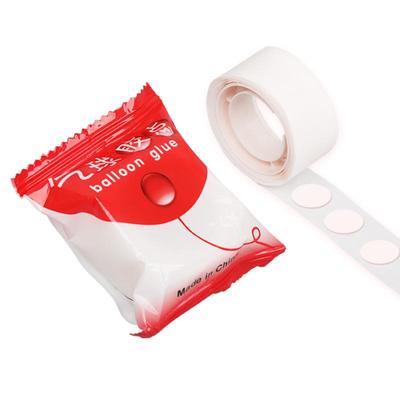 力武点胶粘气球易清理