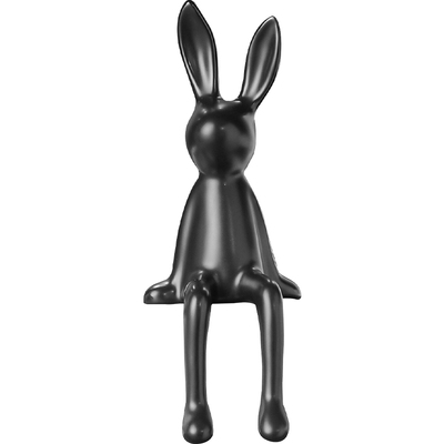 轻奢创意客厅酒柜陶瓷兔子装饰品