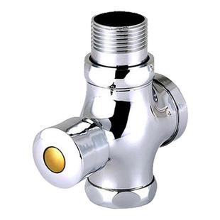 全铜延时手按式冲水阀蹲便器大便冲洗阀厕所阀门自闭式冲洗阀开关