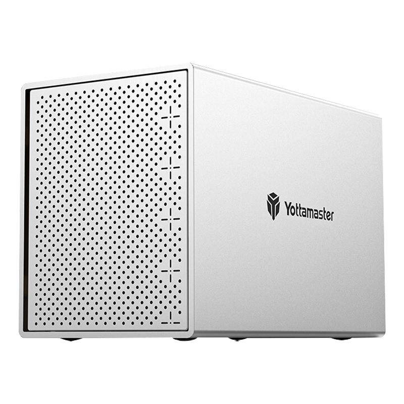 尤达大师磁盘阵列硬盘柜raid外接机械硬盘盒typec接口存储读取器