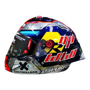 SHARK鲨鱼 RACE R AERON GP 摩托车冬测99洛伦佐碳纤维大尾翼头盔