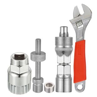 山地车自行车中轴套筒拆卸安装工具方孔花键死飞拆装中轴扳手套装