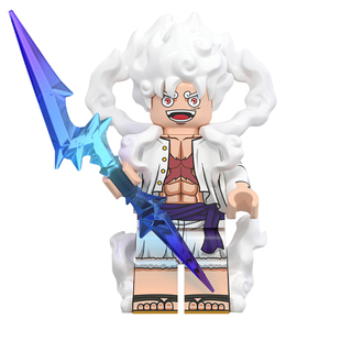 海贼王人仔适用于乐高积木尼卡路飞山治艾斯大和萨博雷利小人玩具