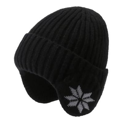 男士冬季加绒毛线帽保暖棉帽