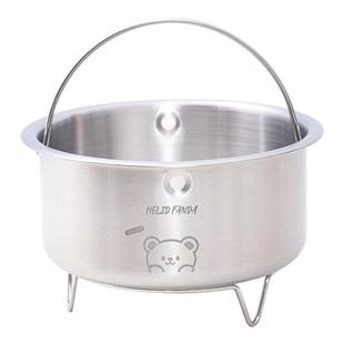 食品级304不锈钢蒸蛋碗蒸鸡蛋羹盘蛋糕炖盅蒸碗神器专用煮辅食碗