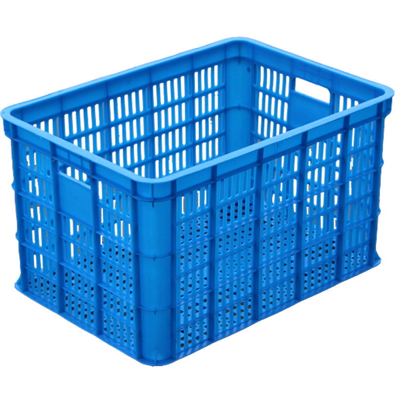 455塑料筐框周转箱蔬菜水果箩筐鸡蛋框子长方形B3筐子485*345*265