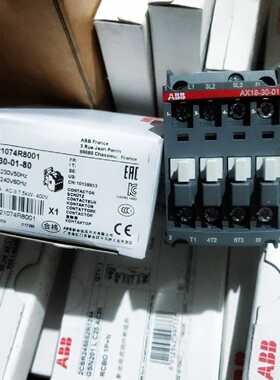 议价ABB AX18-30-01  AX18-30-01-80  220-240VAC