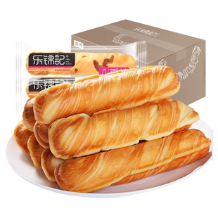 乐锦记手撕棒面包早餐吐司整箱营养代餐糕点夹心面包儿童零食品