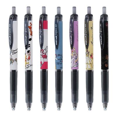 迪士尼限定中性笔三菱按动黑色