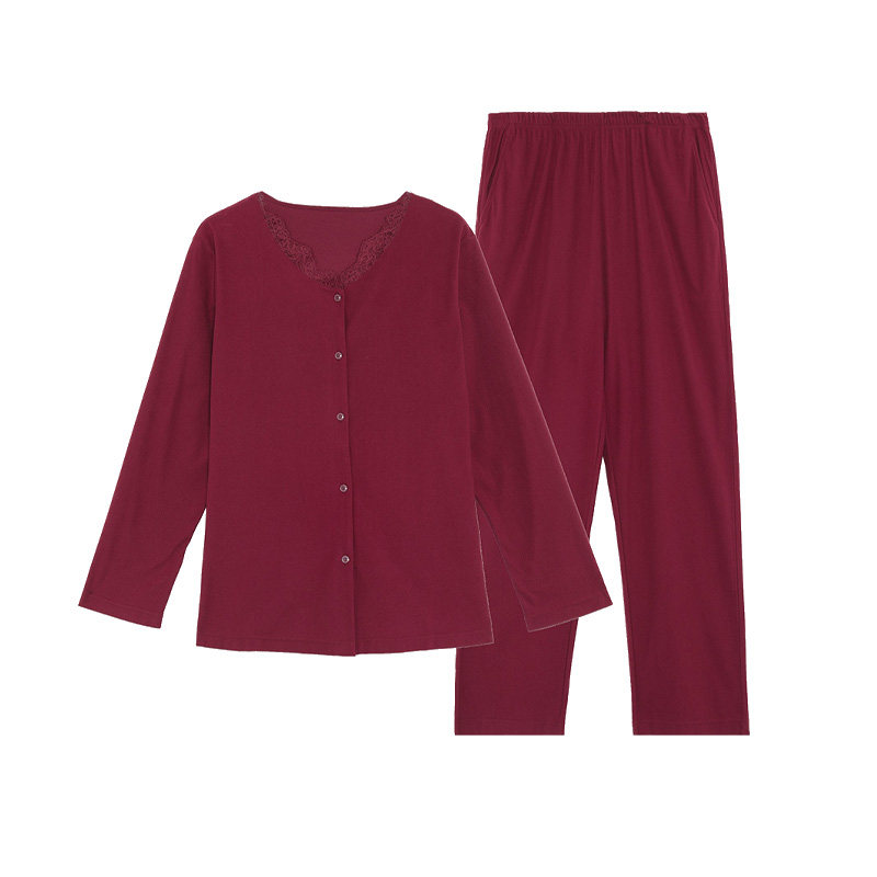 安莉芳品牌秋冬款睡衣家居服套装