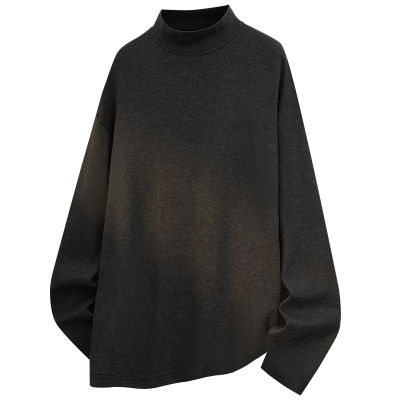 【潮流休闲】德绒长袖打底衫上衣