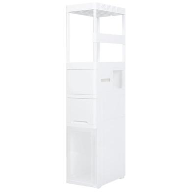 也雅日式塑料置地式浴室置物架