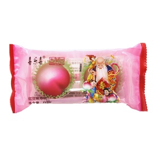 喜乐喜2枚装寿桃 糕点点心老人生日寿宴诞生满月回礼馒头寿桃包