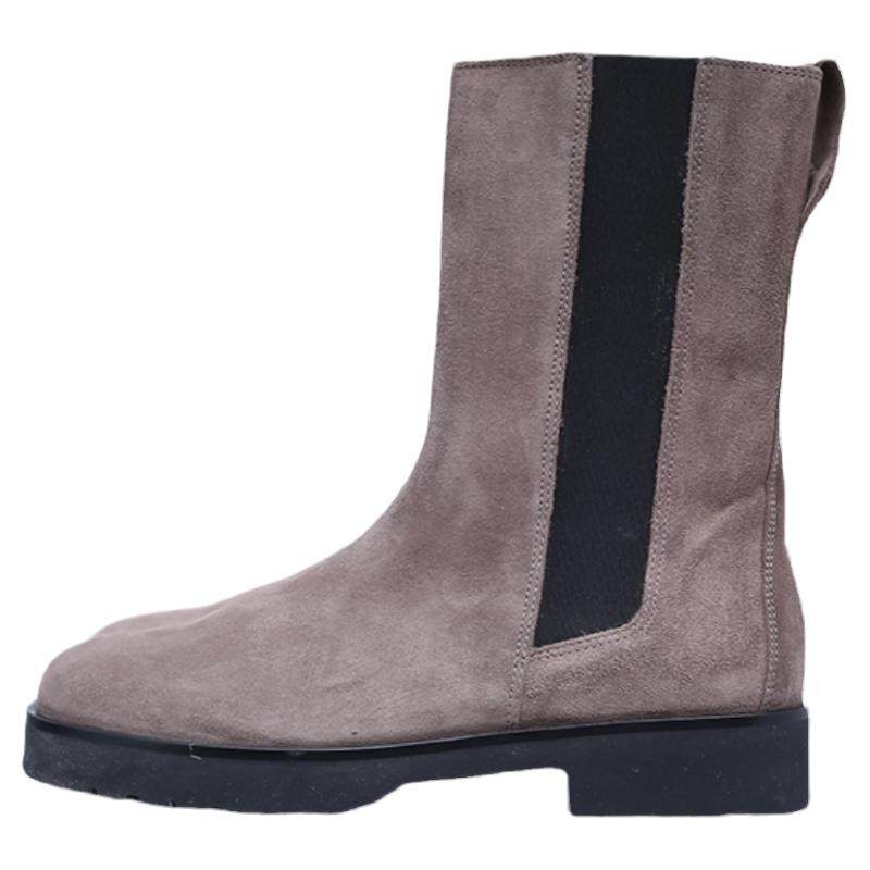 超轻 舒适又美丽 奥地利友高HOGL 2-100602 秋冬新款低跟烟筒靴