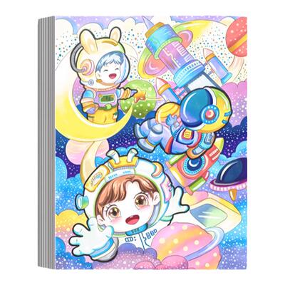 得力儿童画画专用纸绘画素描纸