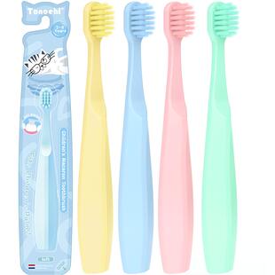 通吃猫儿童牙刷软毛3-8岁婴幼儿口腔清洁乳牙刷宝宝专用护龈正畸