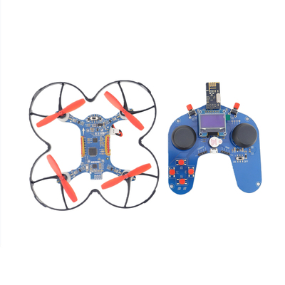 成品STM32F103C8T6四轴飞行器开源2.4G遥控无人机小飞机开发套件