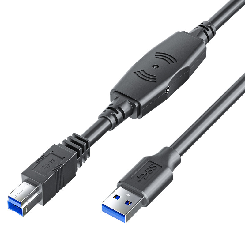 斯格USB3.0打印数据线A公对B公