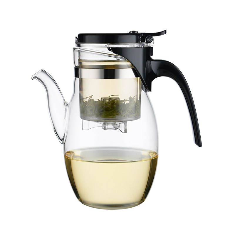 飘逸杯耐热玻璃茶具过滤茶壶