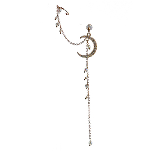 YOUR EARS原创手作长款显瘦耳骨夹女高级感无耳洞耳钉一体式法式