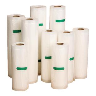 全自动真空机圆点纹路真空袋食品级包装袋熟食保鲜袋加厚网单面纹