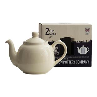 London Pottery 经典米色简约英式田园陶瓷壶北欧轻奢花茶咖啡壶