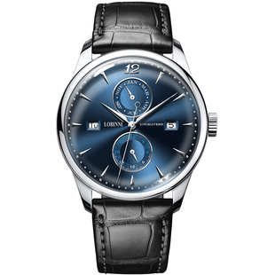 罗宾尼新款苍穹系列手表男款全自动机械表男士商务防水名牌大表盘