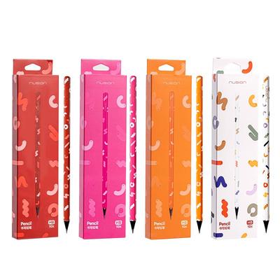 得力纽赛蛇年限定HB2B黑木铅笔