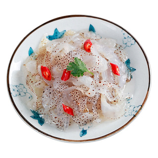 隽品湾海蜇丝开袋即食凉拌野生半成品海蜇皮新鲜脆爽袋装海蜇头