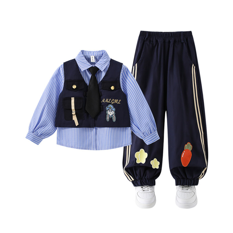 女童疯狂动物城服装朱迪尼克套装