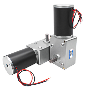 5882-50ZY涡轮蜗杆直流减速电机大扭矩低速调速马达12V24V正反转