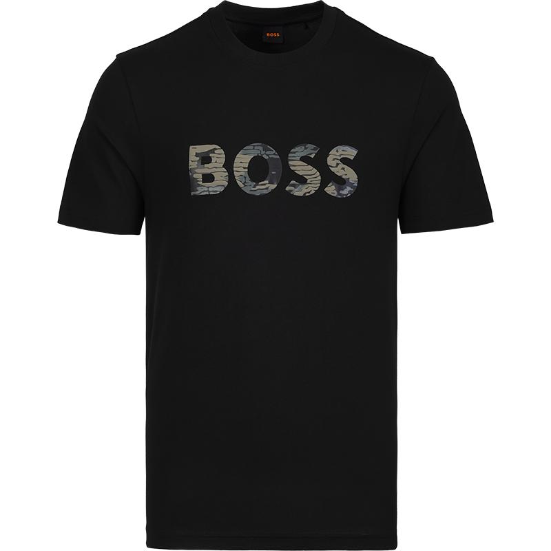 HugoBoss男士纯棉短袖T恤