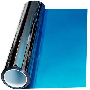 阳光房阳台窗户带胶玻璃贴膜防晒隔热膜单向透视反光遮阳遮光贴纸