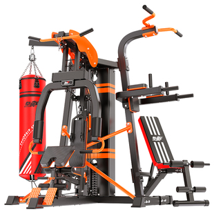 健身器材家用多功能一体综合训练器套装组合全套男士力量运动器械