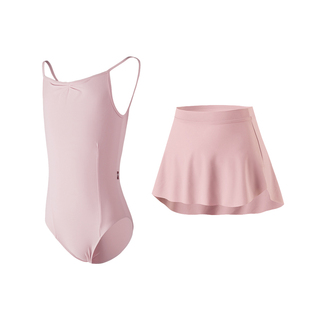 小茉莉儿童舞蹈练功服荷叶裙套装体操服女吊带形体基训考级服