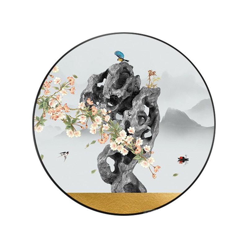 圆型玄关装饰画工厂直销支持定制