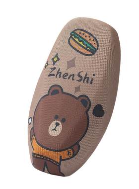 甄狮电动车防晒隔热坐垫套