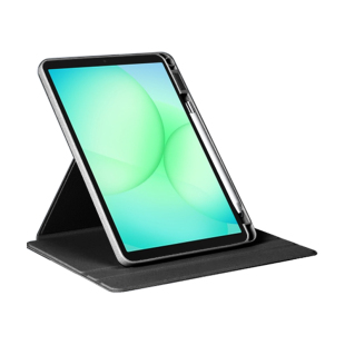 BOORCA适用于三星TabA11保护套旋转壳三星a9/a11+带笔槽GalaxyTabA11+亚克力三星平板a9/a11+十防弯防摔外壳