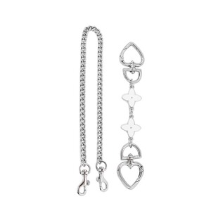 适用于coach蔻驰Laurel31流浪包包延长链配件改造包带银色装饰链