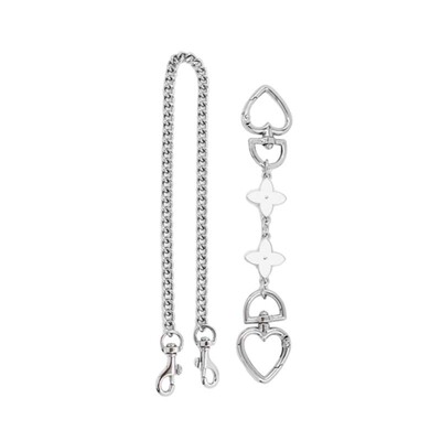 适用于coach蔻驰Laurel31流浪包包延长链配件改造包带银色装饰链