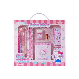 Joytop悦木三丽鸥棉花软糖凯蒂猫美乐蒂铅笔文具套装小学生学习用品2026年新款kt开学礼品伴手礼