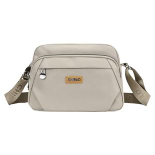 2024秋冬新款女士单肩包尼龙牛津布小包包休闲轻便斜跨多层妈妈包