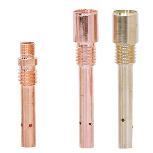 350A500A气保焊机二保焊枪连接杆200A内丝外丝黄铜紫铜导电嘴咀座
