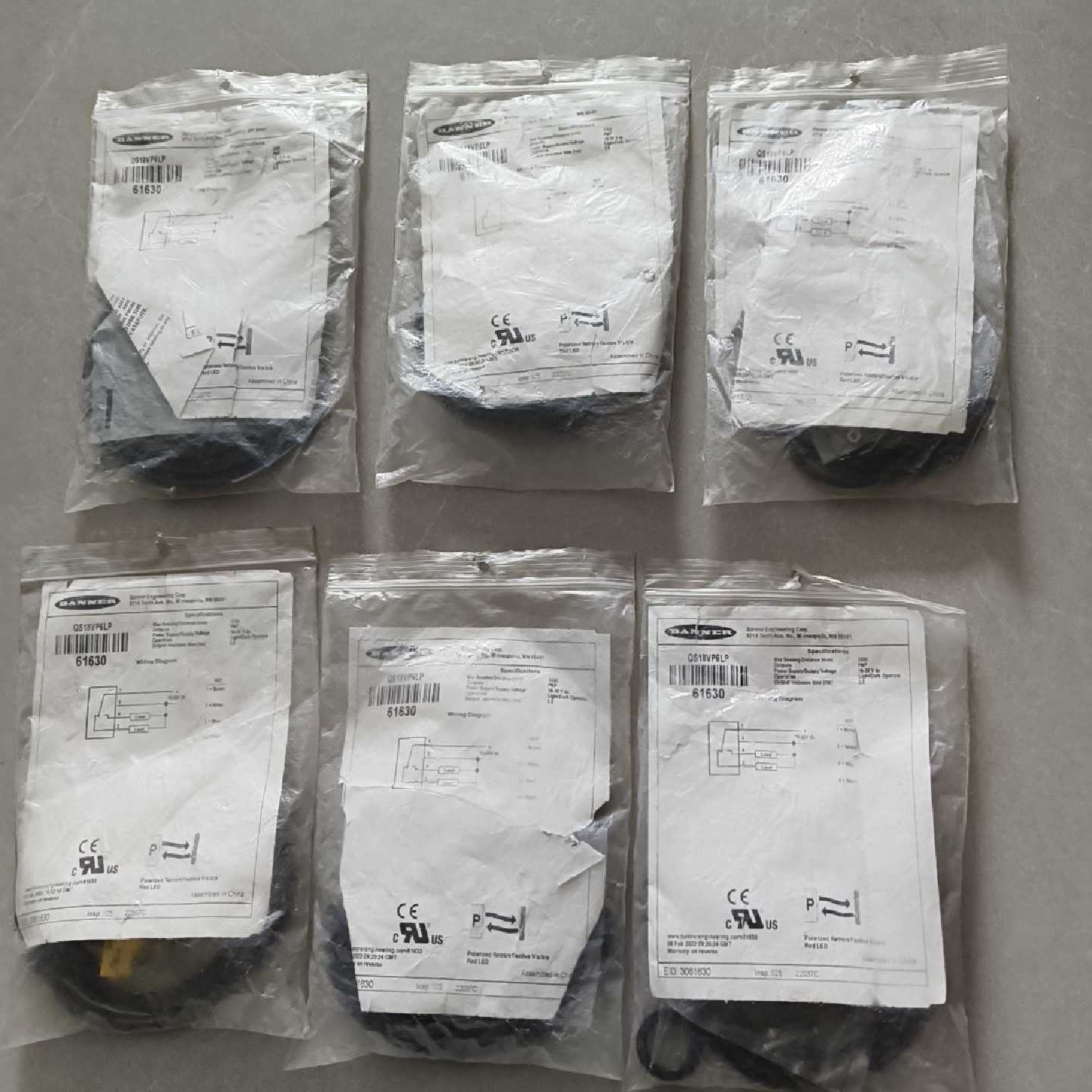 询价-邦纳光电开关传感器QS18VP6LP  库存余货6只，产品末图片