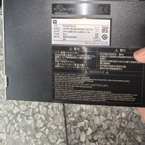 议价伺服驱动器RYH201F6-VV2适用